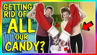 GETTING RID OF ALL OUR CANDY!😱| We Are The Davises