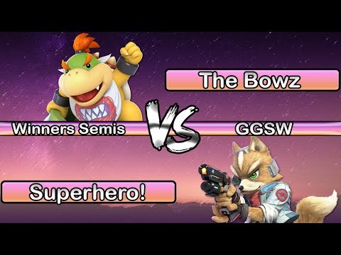 GGSW 147 - The Bowz (Bowser Jr,Simon) Vs AG|Superhero! (Fox) Smash Ultimate Winners Semis