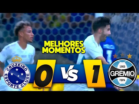 CRUZEIRO 0 x 1 GRÊMIO -  MELHORES MOMENTOS! COM GOLAÇO DE VILLASANTI!