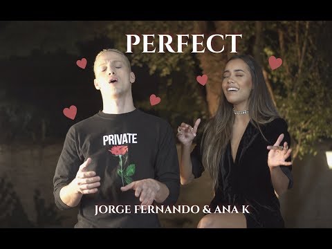 "Perfect"Ed Sheeran ft. Beyoncé - Ana K & Jorge Fernando (Cover) @ Jamute