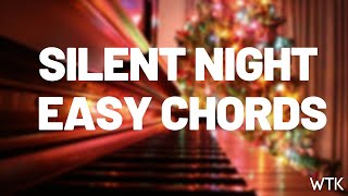 Easy Piano Chords for Silent Night Christmas Song