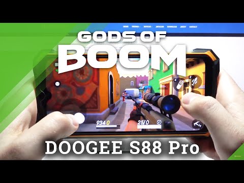 Test Game Gods of Boom on Doogee S88 Pro | MediaTek Helio P70 | 6 GB RAM | Gameplay - FPS Check