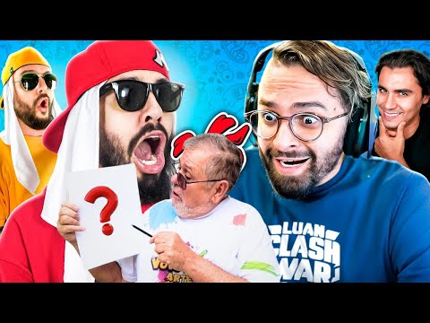 Luan Clash War and Lucas Clash On Vs. Mussa and Mussarela - Battle of Youtubers - My Cartoon Vers...