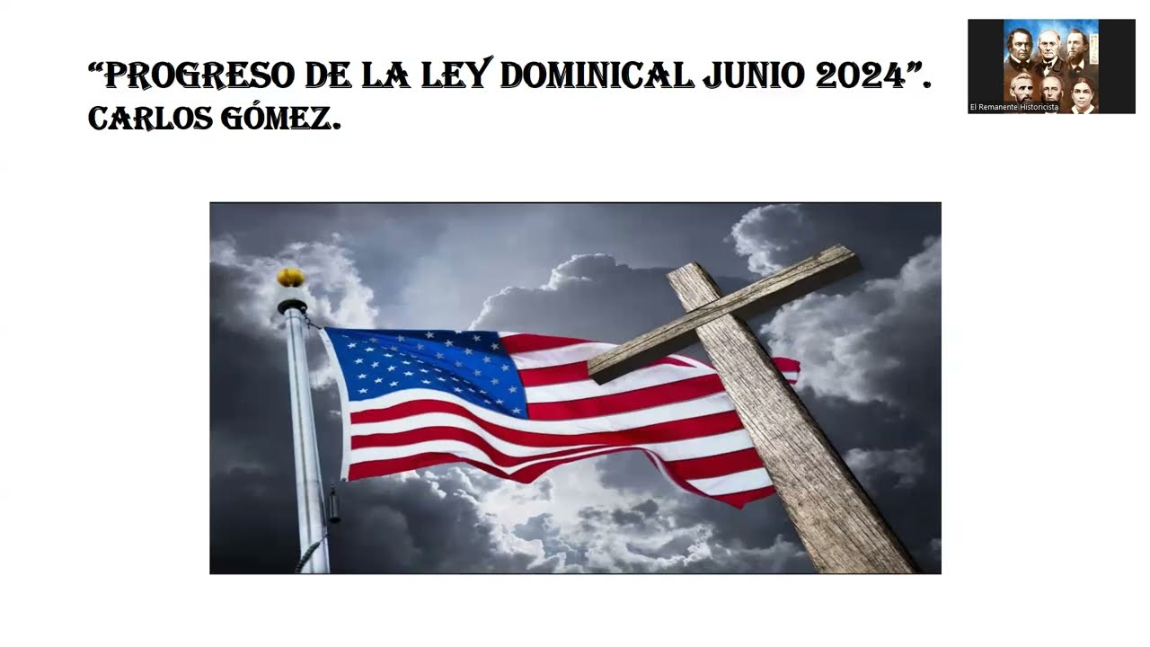 "PROGRESO DE LA LEY DOMINICAL JUNIO 2024". Carlos Gómez.
