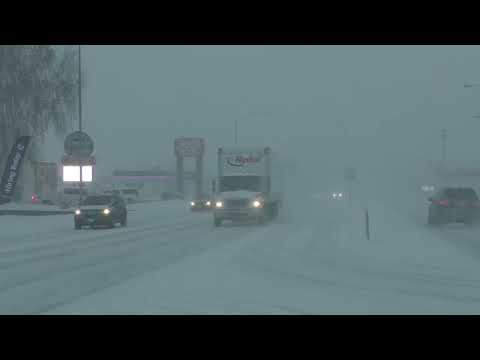 02-20-2022 Billings, MT - Intense Winter Storm - Arctic Outbreak - Severe Driving Conditions