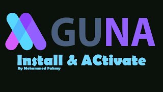 Download the video "How to install and activate Guna UI Framework into 2099"
