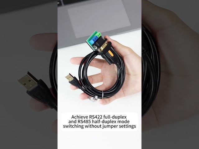 Vídeo relacionado con DTech Cable adaptador de puerto serie RS422 RS485 con chipset FTDI de 5 posiciones para Windows 11 10 8 7 XP Mac (4 pies)