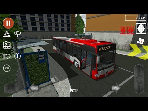 Public Transport Simulator #6 Android IOS GamePlay Walkthrough | New Red & White Bus Unlocked