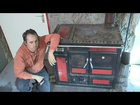 Der alte Knacker informiert: Klover Termocucina Stückgut Küchenofen mit Zentralheizungsf - RY-00051