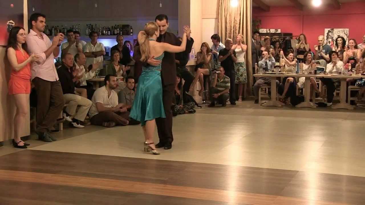 Elli Karadimou & Gabriel Marino 3/3. SUNNY TANGO FESTIVAL 2012, Crete, Greece