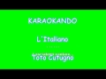 Karaoke Italiano - L'Italiano - Toto Cutugno ( Testo )