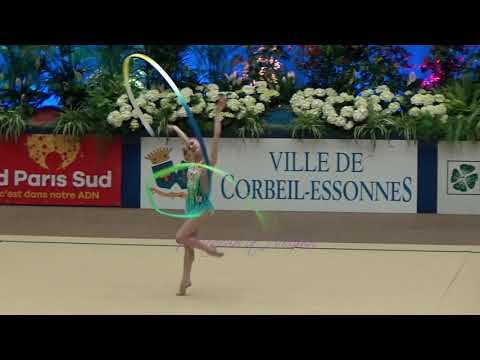 Julia EVCHIK (BLR) ribbon - 2018 Corbeil senior AA