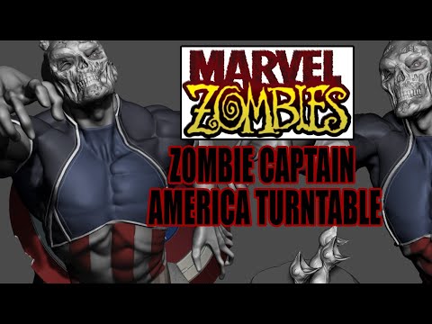 Marvel Zombies Captain America