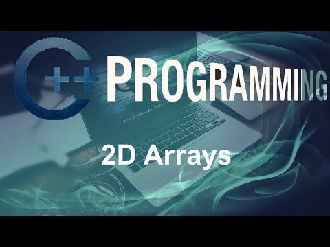 C Programming Tutorials – 30 – 2D Arrays
