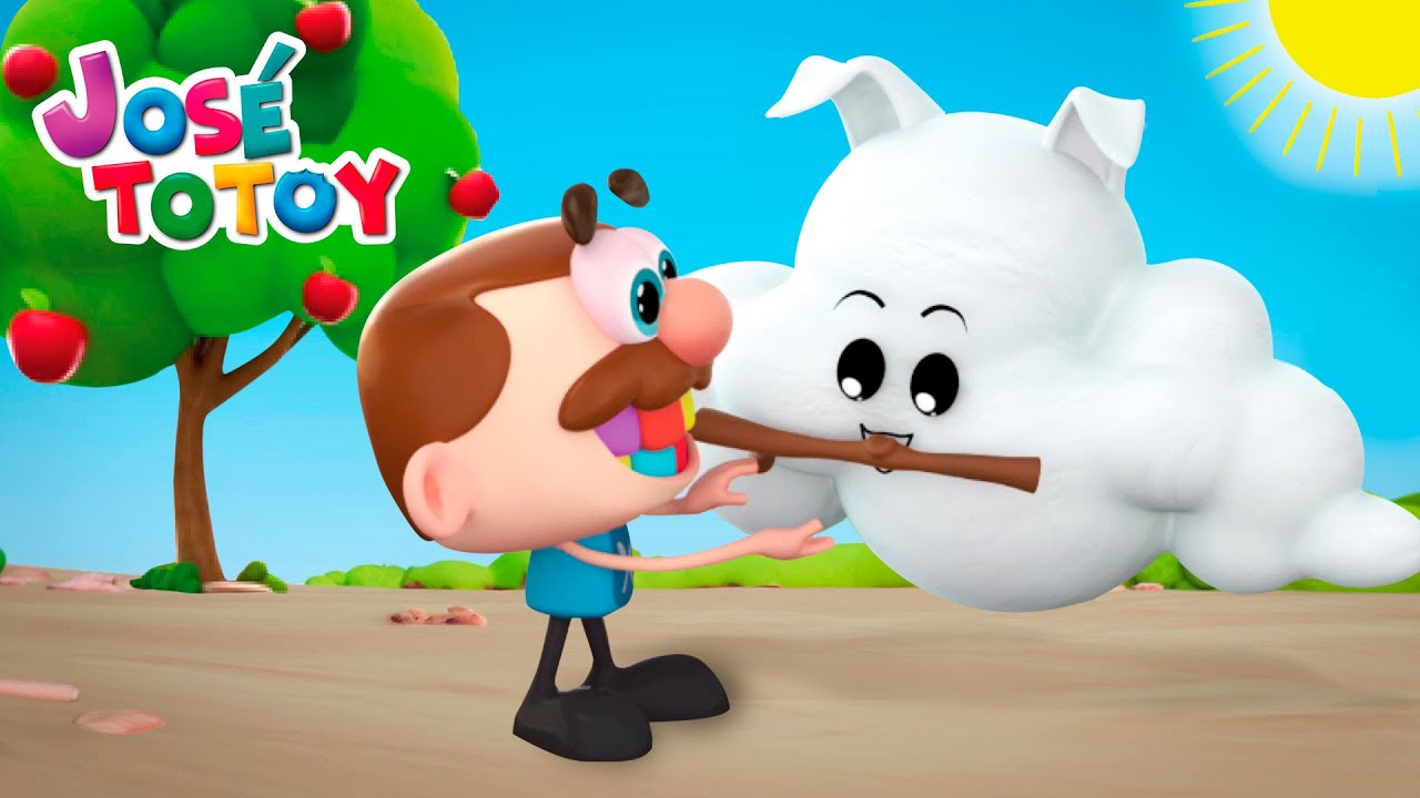 Desenho Infantil | Pedido para Nuvenzinha | 18 Minutos de Histórias do José Totoy | Português