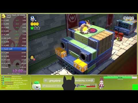 Super Mario 3D World - Any% Speedrun - 1:47:33