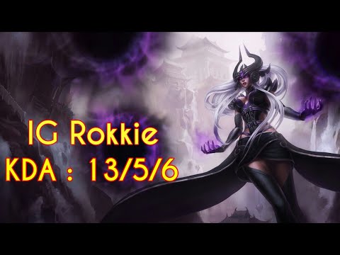 IG Rookie Syndra vs Jayce Mid Highlights LOL