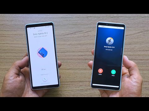 Sony Xperia 10 Mark ii Android 12 incomingcall ,xpal incomingcall test