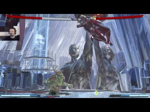 Injustice 2 1st MP gameplay pt33 - Swamp Thing vs. Dr. Fate