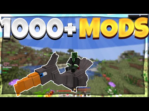 Minecraft's LARGEST MODPACK EVER 2023: Mystics Monstrosity [1000+ MODS]