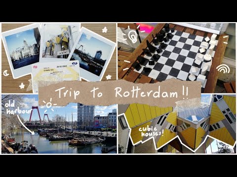 LIFE OF AN EXCHANGE STUDENT - Short Sunday trip to Rotterdam