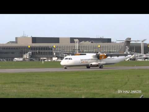 Jettime ATR 72-600  landing Hannover Airport