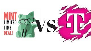 T Mobile One prepaid review vs Mint Mobile compare video