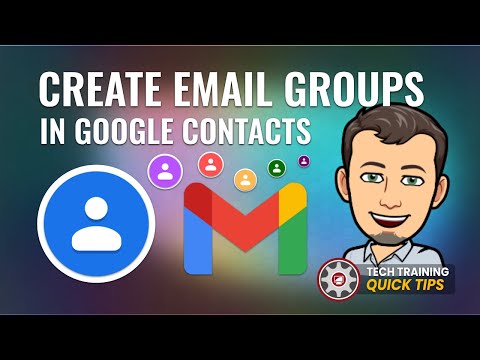 How to Create Email Groups for Gmail #gmail