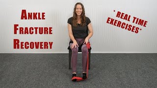 ANKLE FRACTURE RECOVERY | range of motion, strength, balance and walki
