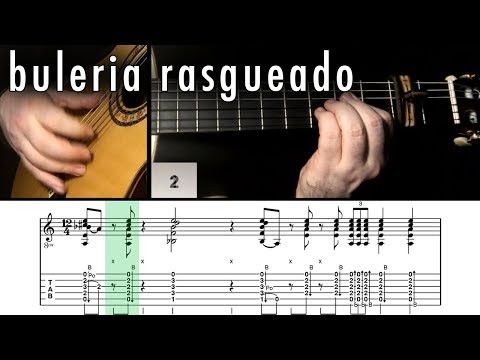 Flamenco Guitar 102 - 10 Buleria Rasgueado
