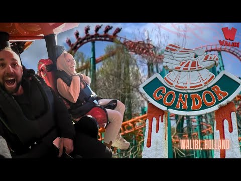 Condor, On ride POV, Walibi, Holland.