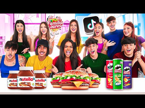 O ÚLTIMO A PARAR DE COMER, VENCE - FAMÍLIA LOURES VS TIKTOKERS - EP2