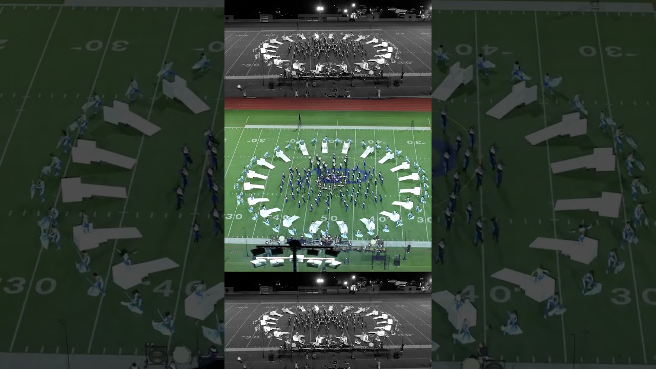 9. Blue Devils Bird's Eye View | #DCI2025