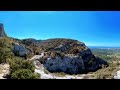 Hiking the Luberon Mountains | Robion, France | 360 video timelapse