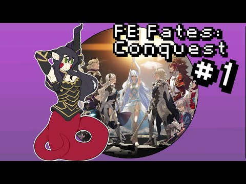Let's Play Fire Emblem Fates: Conquest [BLIND] PT1 - The Rise of Darius