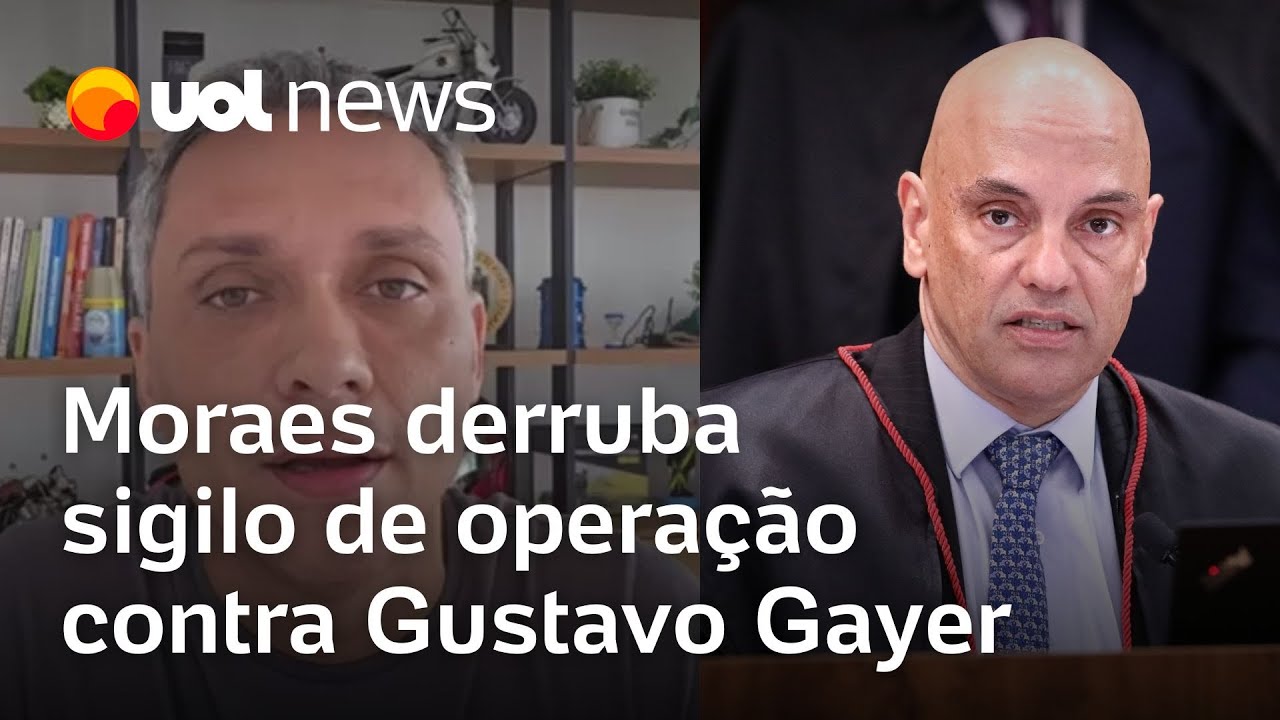 Gustavo Gayer alvo da PF: Moraes derruba sigilo de operação contra deputado bolsonarista