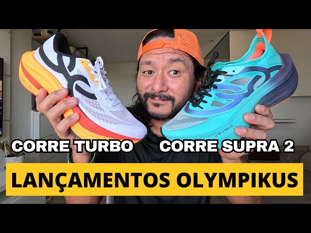 Testei o Corre Turbo e Corre Supra 2 | Lançamentos Olympikus