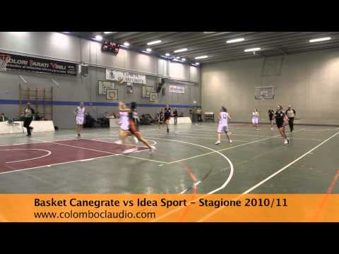 Basket Canegrate vs Idea Sport - Stagione 2010/11 - Contropiede di Bonetti