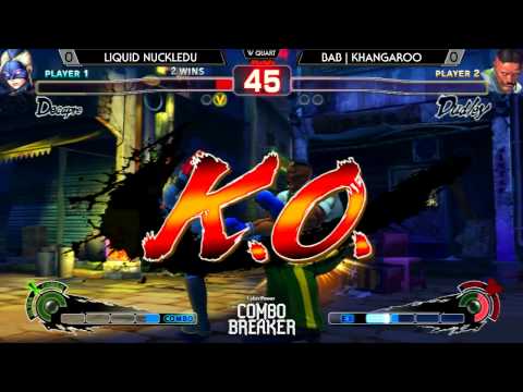 Combo Breaker - Liquid NuckleDu (Decapre) Vs. BAB | Khangaroo (Dudley) USFIV WQ
