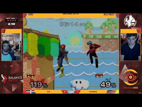 NGPU 50 SSBM - NotMe (C. Falcon) vs. Dimension (Marth) - Melee WSF