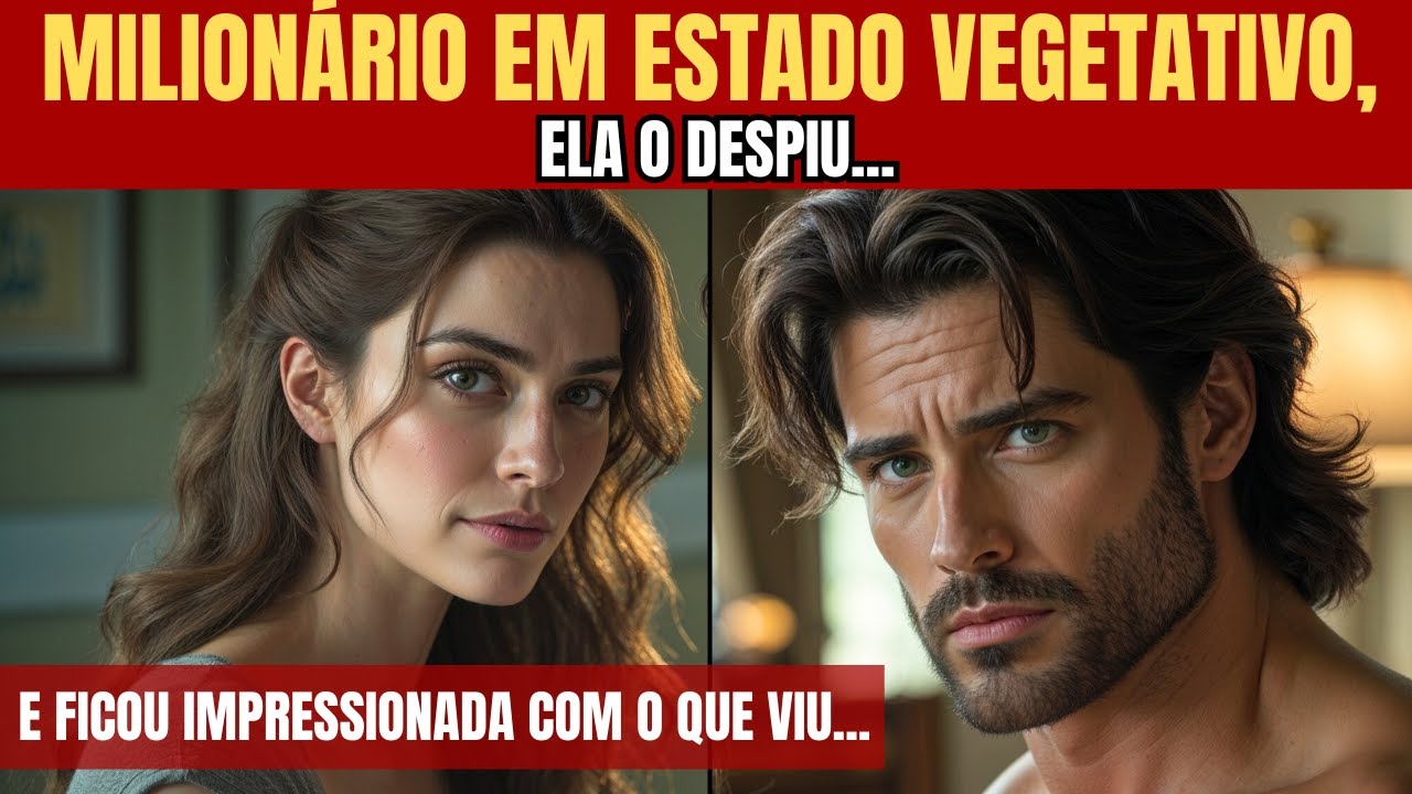 CUIDANDO DO MILIONÁRIO EM ESTADO VEGETATIVO...  ELE ACORDOU SEDENTO PRA ME USAR SEM LIMITE 🔥💋
