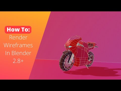 Quick Tip: Render Wireframes In Blender and EEVEE - Tutorials, Tips and ...