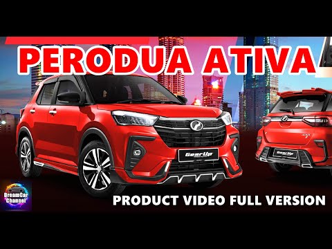 PERODUA ATIVA Official Product Video Full Version 2021- From RM61K to RM72K