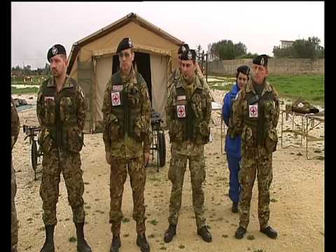 ESERCITAZIONE Corpo Militare CRI BARI 2° N.O.P.I. servizio TG Norba24
