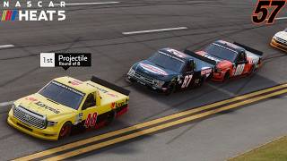 I LED EVERY LAP!!!! - Las Vegas & Talladega| NASCAR Heat 5 | Career Mode #57