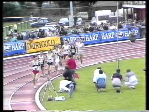 Cork City Sports 1988 Men's Mile Steve Scott, Tommy Moloney, Chris McGeorge, Steve Ovett