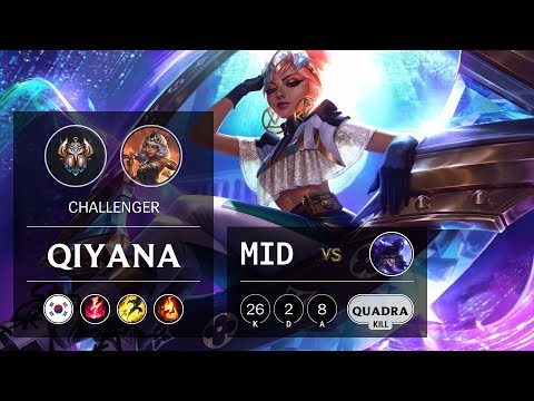 Qiyana Mid vs Ryze - KR Challenger Patch 9.24