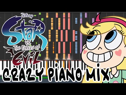 Crazy Piano! STAR VS THE FORCES OF EVIL THEME