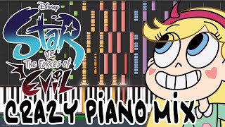 Crazy Piano! STAR VS THE FORCES OF EVIL THEME