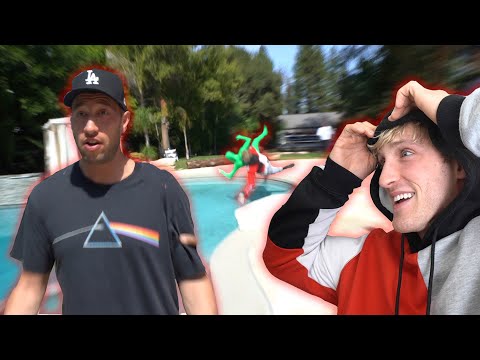 Pranking Logan & Mike (almost got punched)